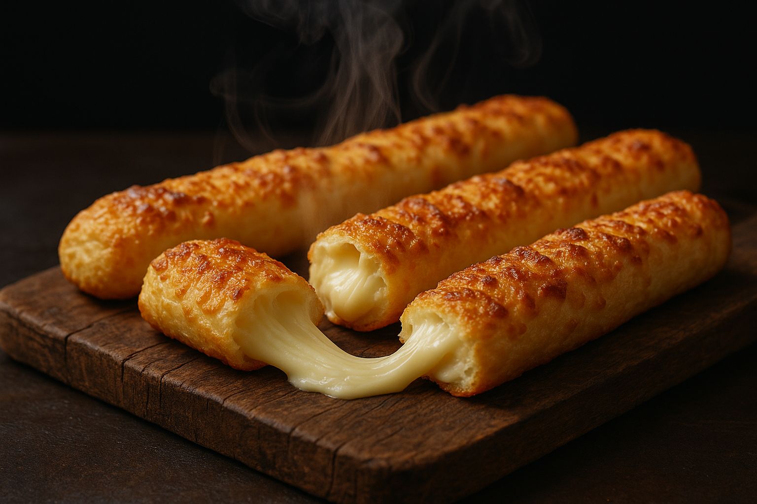 Order hot Cheesy Mozzarella Sticks