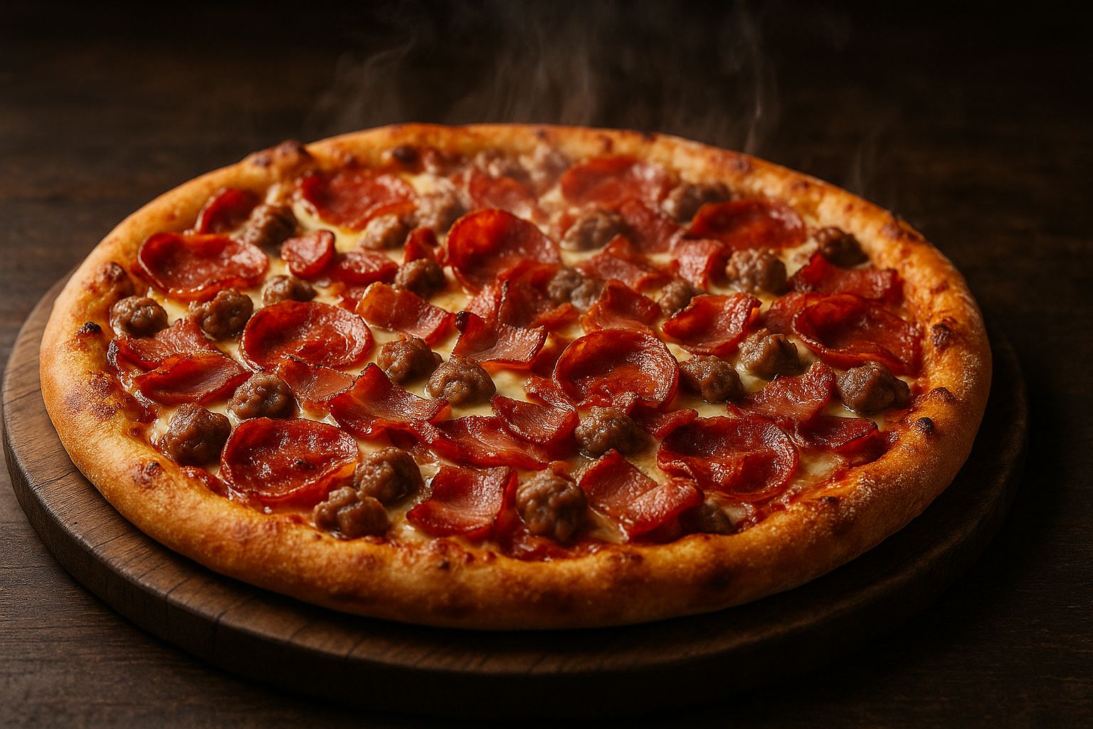 Order hot Meat Lovers